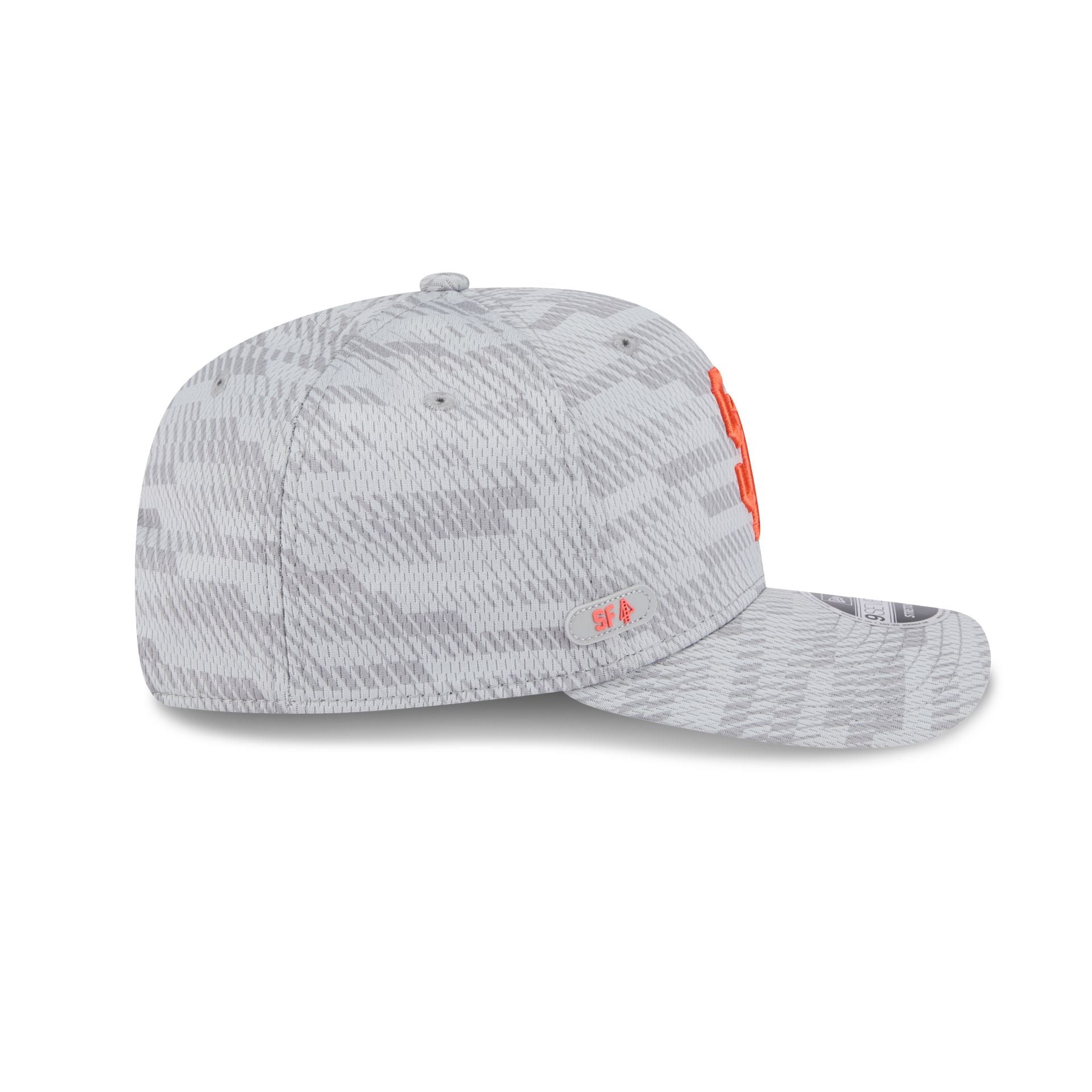 San Francisco Giants 2025 Clubhouse Gray 9SEVENTY Stretch-Snap Hat