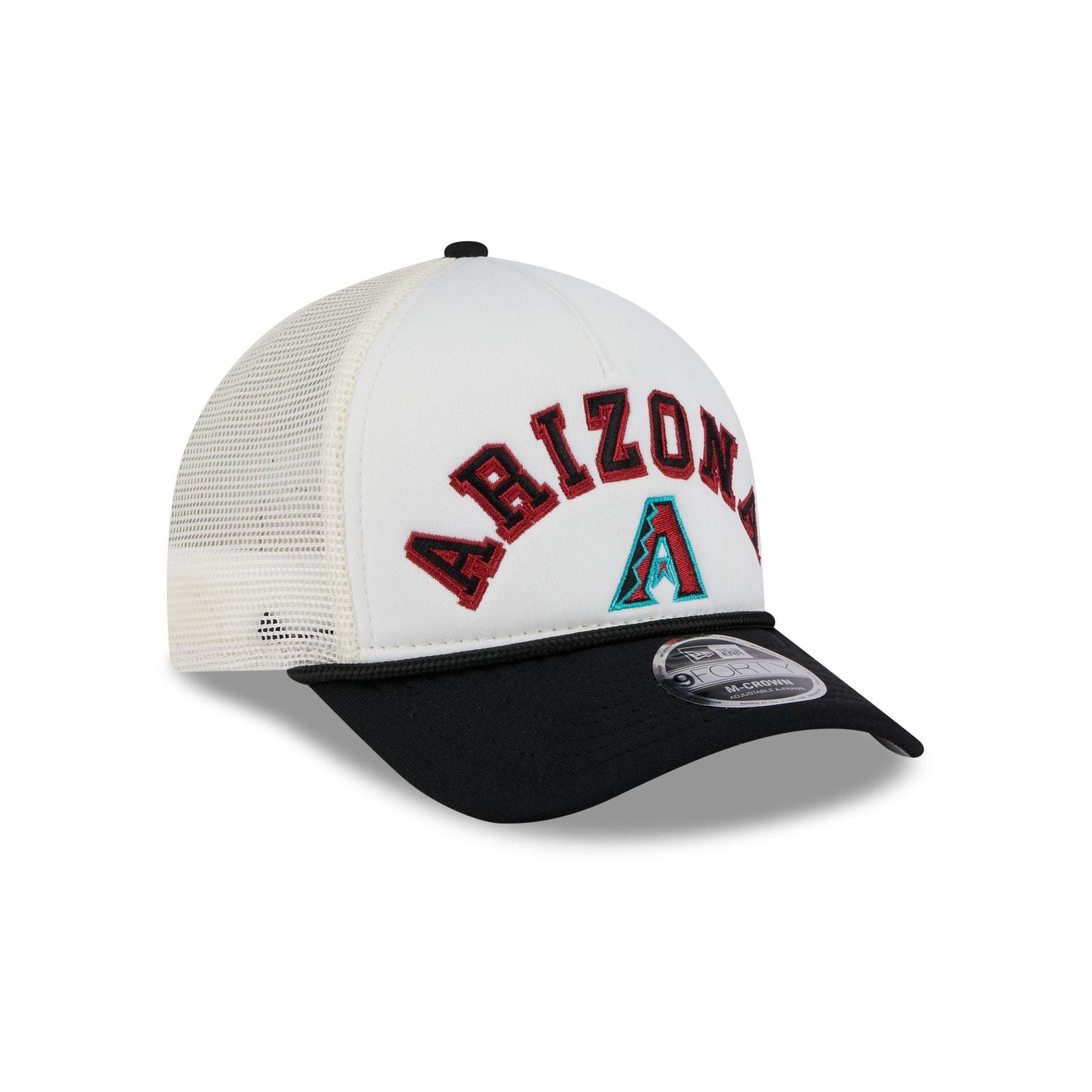 Arizona Diamondbacks Chrome Arch 9FORTY M-Crown A-Frame Trucker Hat