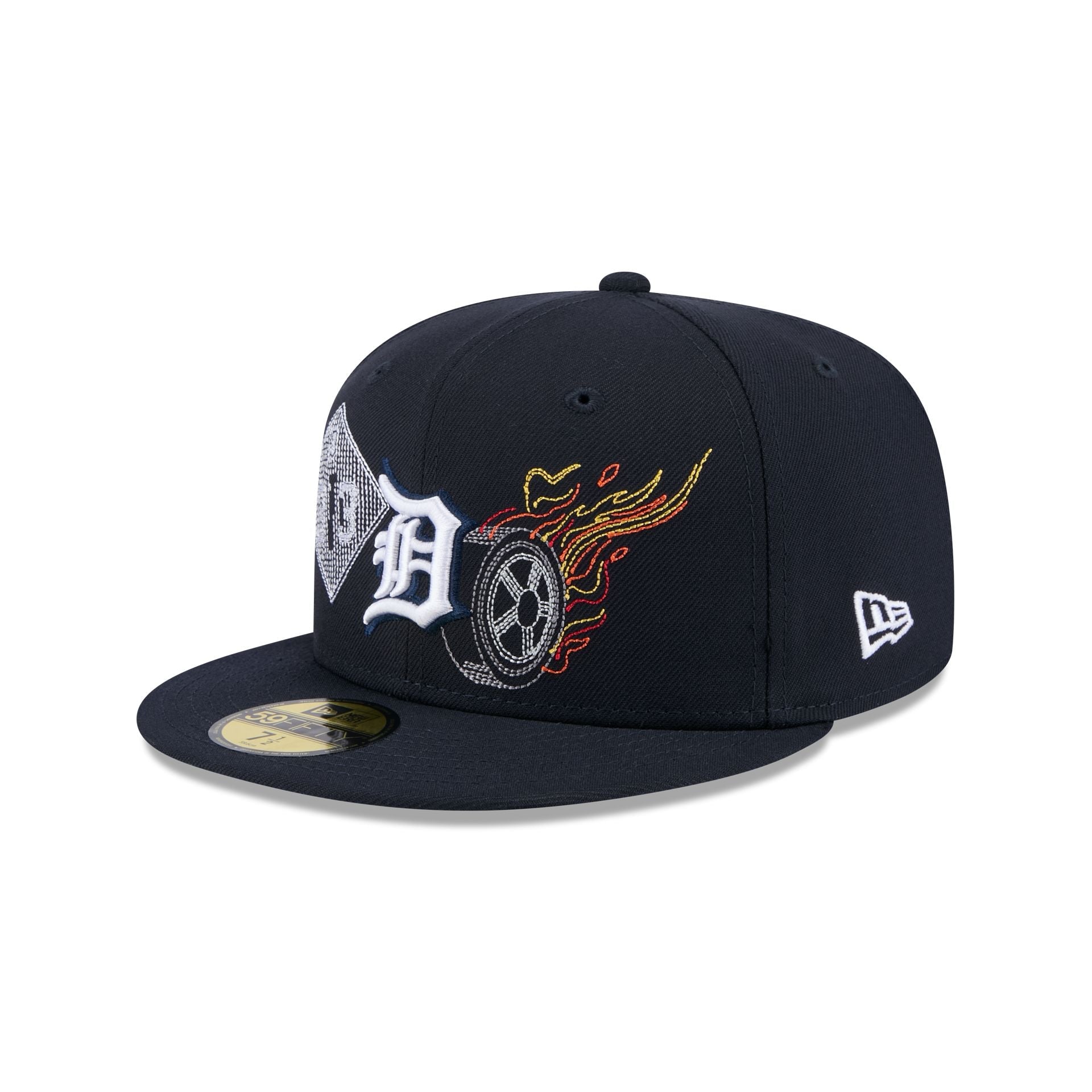Detroit Tigers State Stitch 59FIFTY Fitted Hat